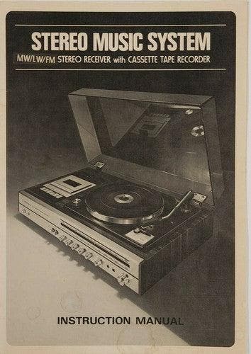 Vintage originele handleiding stereo-receiver en, Verzenden, Nieuw