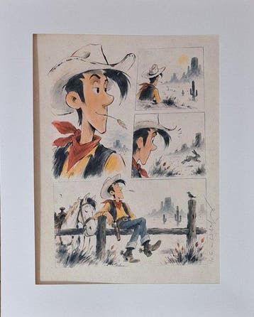 Emma Wildfang - Lucky Luke - Series -ICONIC PANELS