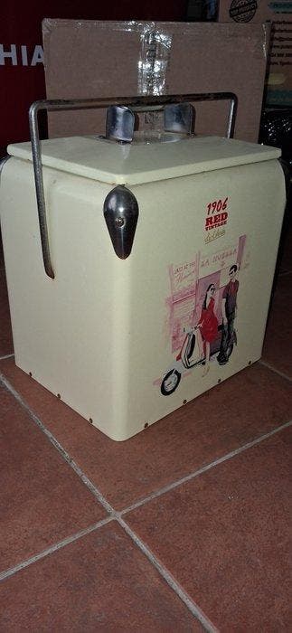 Ijsemmer - ijskelder - Staal - Vespa jaren ’50–’60 vintage
