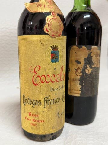 1962 Bodegas Franco-Españolas, Excelso & 1955 Bodegas, Nieuw