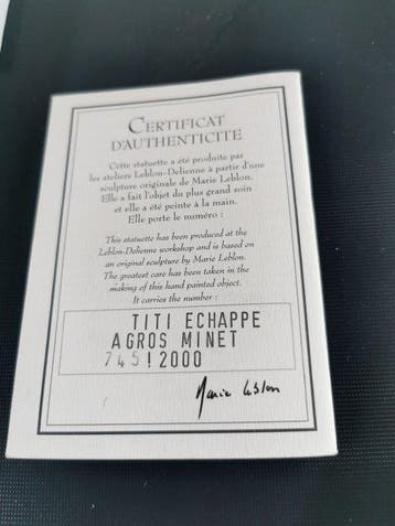Leblon Delienne - Marie Leblon - Figure - TITI ECHAPPE A, CD & DVD