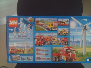 Lego Set - 7747 - Ville - Wind Turbine Transport, Nieuw