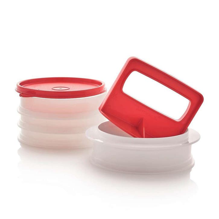 Tupperware Diepvriesset Hamburger, Huis en Inrichting, Keuken | Tupperware, Nieuw, Verzenden