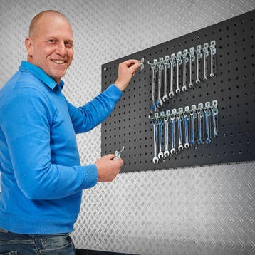 Datona Basis set haken voor gereedschapsbord - 5 cm -, Ophalen of Verzenden, Nieuw