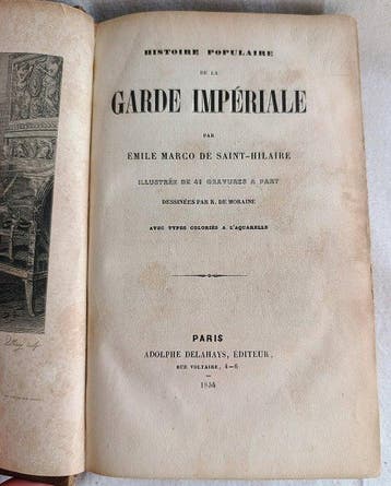 [Napoléon] Saint-Hilaire - Histoire populaire de la Garde, Antiek en Kunst