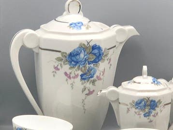 Paul Lanternier Limoges - Koffieservies (19) - Art Déco -