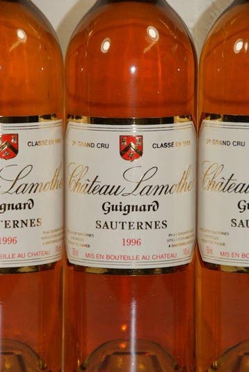 1996 Château Lamothe Guignard - Sauternes 2ème Grand Cru, Collections