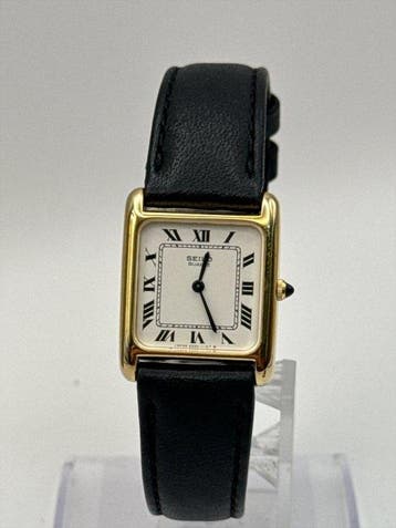 Seiko - Lady Quartz / Tank Style - Zonder minimumprijs -