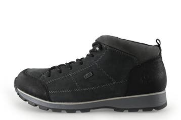 Rieker Veterboots in maat 41 Zwart, Verzenden, Zwart, Boots, Zo goed als nieuw