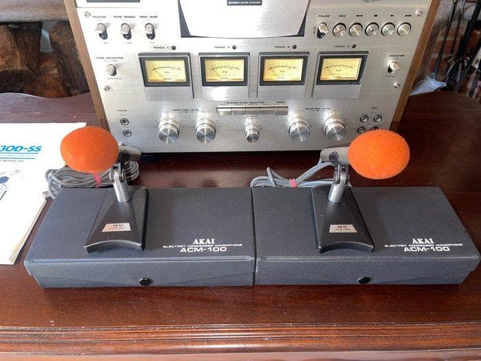Akai - GX-630D-SS Reel-to-reel deck 26 cm, TV, Hi-fi & Vidéo, Radios