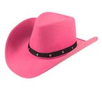 Cowboyhoed Roze, Hobby en Vrije tijd, Feestartikelen, Verzenden, Nieuw