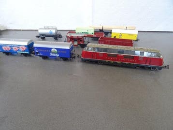 Märklin H0 - 3021 - Locomotive diesel (10) - Train de