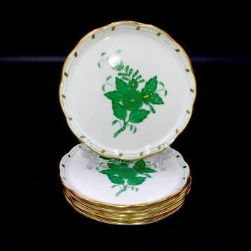 Herend - Exquisite Set of 6 Plates/Coasters - “Chinese