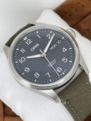 Oris - Big Crown Pro Pilot Big Day Date Automatic - Sans, Nieuw