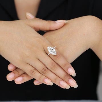 Zonder minimumprijs - Ring - 14 karaat Geel goud - 5.30ct., Nieuw