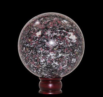 145 mm Natuurlijke robijnspinel in matrix-sfeer – 4,8 kg –, Collections, Minéraux & Fossiles