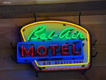 Neon Bel-Air Motel Circa 60cm, Nieuw