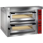Pizzaoven | Elektrisch | 4+4x Ø35cm | 400°C | 14.4kW, Verzenden, Nieuw in verpakking