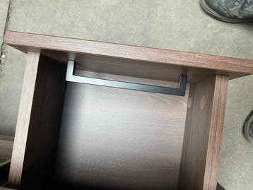 Scuro salontafel, dark almond, Nieuw, Overige materialen