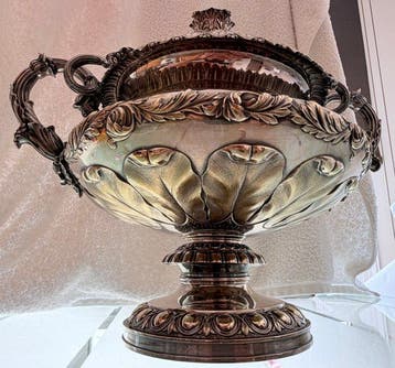 Tureen - .925 zilver - Zeer belangrijke George IV zilveren
