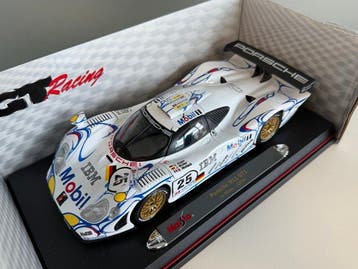 Maisto 1:18 - Modelauto - Porsche 911 GT1-98 #5 Team Porsche