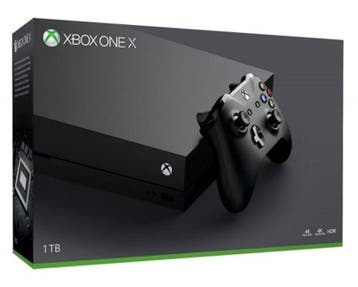 Xbox One X 1TB + S Controller in Doos, Games en Spelcomputers, Spelcomputers | Xbox One, Ophalen of Verzenden, Zo goed als nieuw