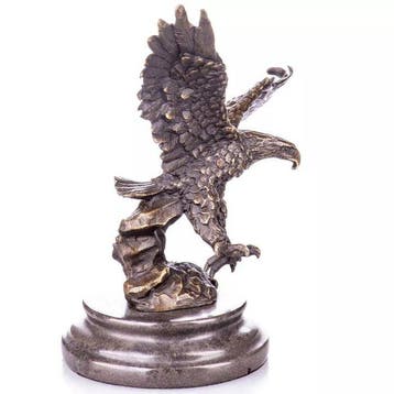 Milo (1910-1978) - Sculpture, Aquila - 0 in - Marbre, Bronze