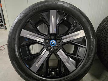 BMW iX 21 inch velgen winterbanden 1011 DEMO 7.2mm, Autos : Pièces & Accessoires, Pneus & Jantes, Verzenden, Banden en Velgen
