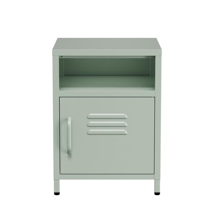 Lendo Online Table de Chevet 40x40x55 cm Métal Vert, Maison & Meubles, Chambre à coucher | Tables de chevet