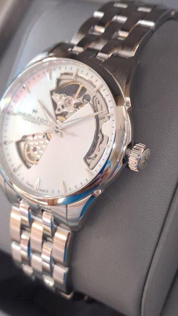 Hamilton - Jazzmaster Open Heart - H32215190 - Unisexe -