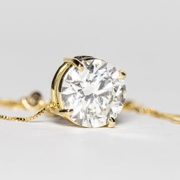Zonder minimumprijs - Ketting met hanger - 18 karaat Geel