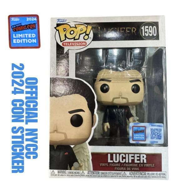 Funko Pop  Lucifer  Lucifer  Wings 1590 NYCC 2024  CON, Verzamelen, Poppetjes en Figuurtjes, Nieuw, Verzenden