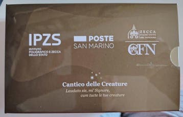 Italië, San Marino, Vaticaan. 0,75 Euro 2026 Cantica delle