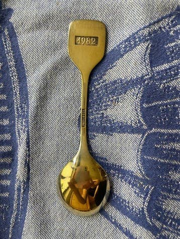 Robbe & Berking - Cuillère - Pommier - Argent 925