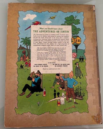 Tintin - King Ottokars Scepter - 1 Album - Eerste druk -