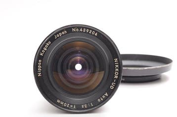 Nikon NIKKOR-UD Auto 20mm F3.5 (Non-Ai) Cameralens