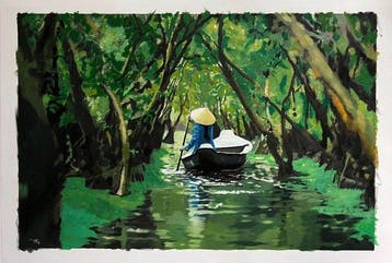 TA Duy Tung - Canal de Jade 80 120 cm