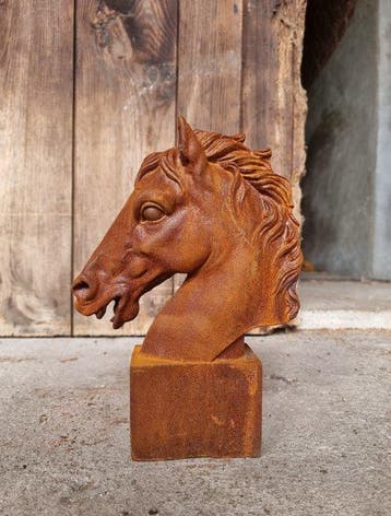 Figurine - paardenhoofd - Fer