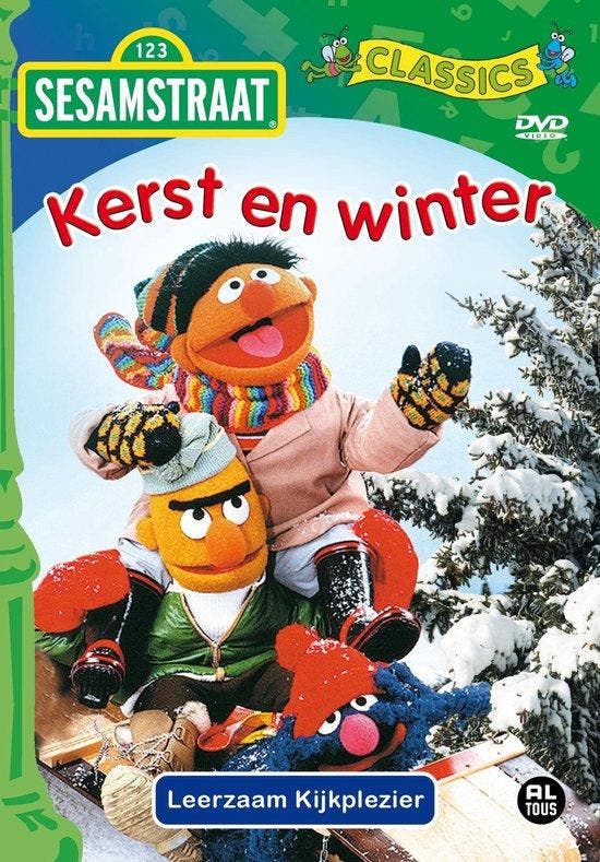 Sesamstraat kerst en winter (dvd tweedehands film), CD & DVD, DVD | Action, Enlèvement ou Envoi