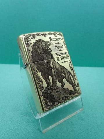 Zippo - Zippo Custom - Lion - Zonder minimumprijs -, Nieuw