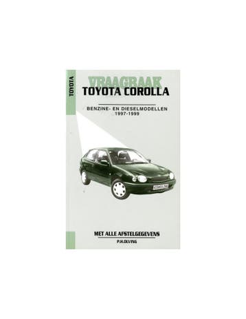 1997 - 1999 TOYOTA COROLLA BENZINE & DIESEL VRAAGBAAK NEDE.., Ophalen of Verzenden