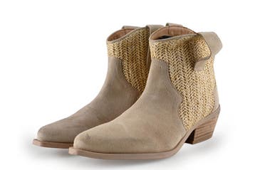 Sacha Cowboy laarzen in maat 37 Beige, Verzenden, Beige, Zo goed als nieuw, Sacha