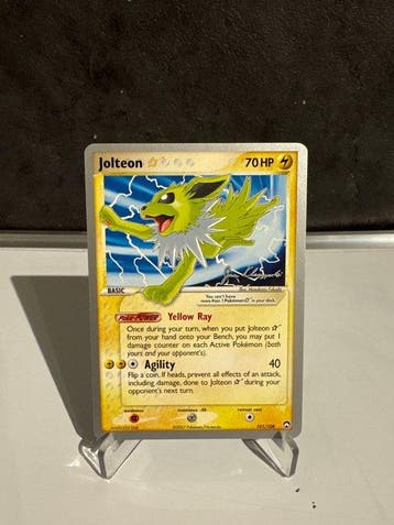 Pokémon - 1 Card - Jolteon 101/108 Event exclusive of, Nieuw