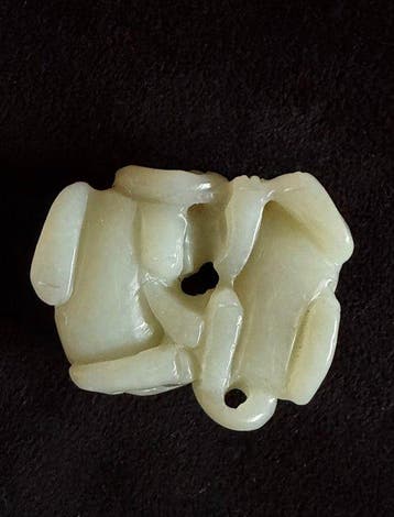 Beeldhouwkunst - Nefriet Jade - China - 20e eeuw