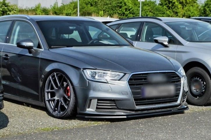 Front Splitter voor Audi A3 8V Sportback / Hatchback, Auto diversen, Tuning en Styling, Ophalen of Verzenden