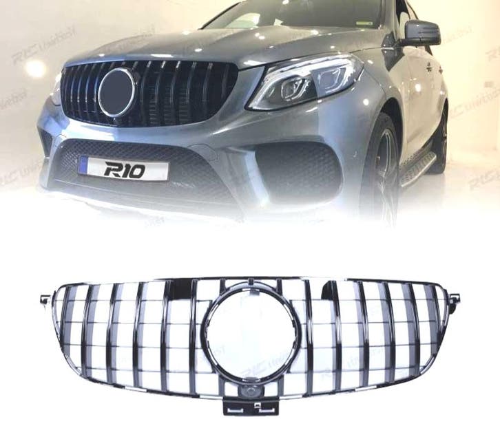 Calandre Pour Mercedes Classe Gle W166 X292 Amg 15-18 Look G, Autos : Pièces & Accessoires, Carrosserie & Tôlerie, Envoi