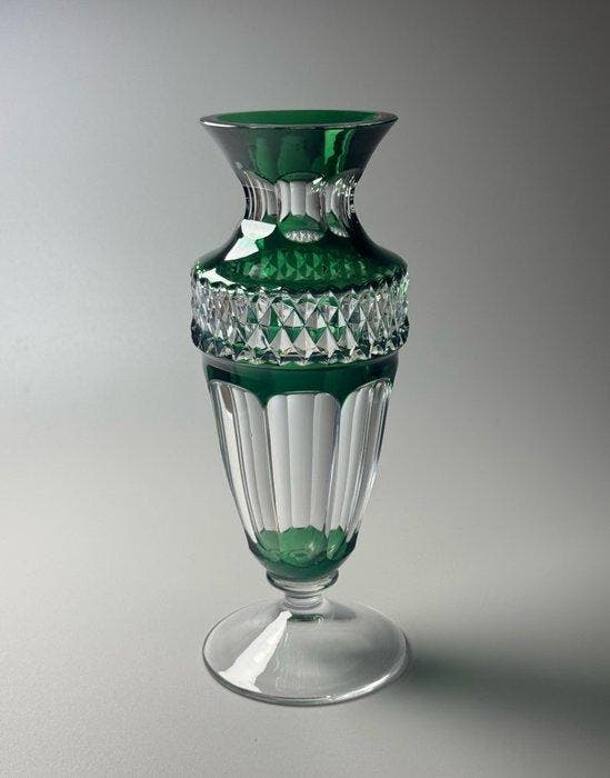 Val Saint Lambert - Charles Graffart & René Delvenne - Vase, Antiquités & Art, Art | Objets design
