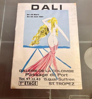 Salvador Dali - DALI - Galerie de la Colombe, Passage du