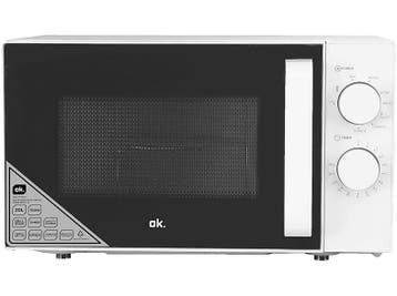 OK - . Microgolfoven Met Grill (omwg 2024-1 W) - Zilver, Verzenden, Draaiplateau, Minder dan 45 cm, Microgolfoven