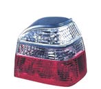 FEUX ARRIÈRE VOLKSWAGEN VW GOLF 3 91-97 ROUGE CHROME, Verzenden